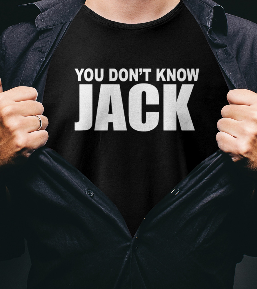 You Don’t Know Jack Jackbox Games Trivia Challenge T-Shirt