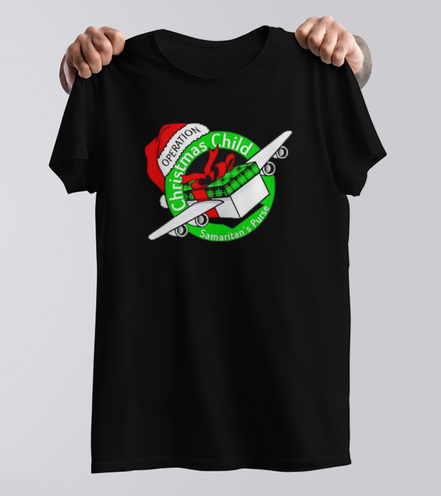 Operation Christmas Child Samaritans Purse Funny Xmas T-Shirt