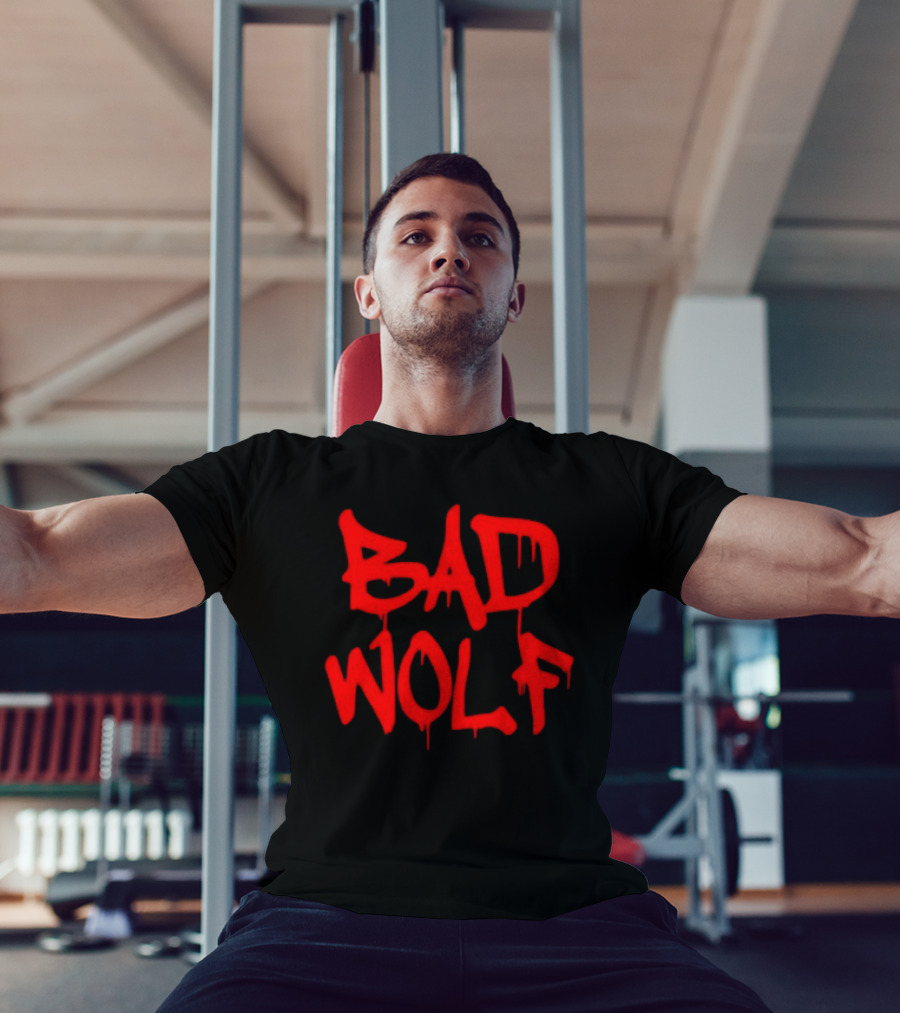 Weaver Bad Wolf Dripping Red Graffiti T-Shirt
