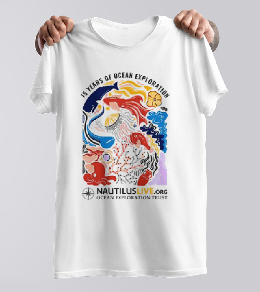 15 Years Of Ocean Exploration Nautilus Live Ocean Exploration Trust T-Shirt
