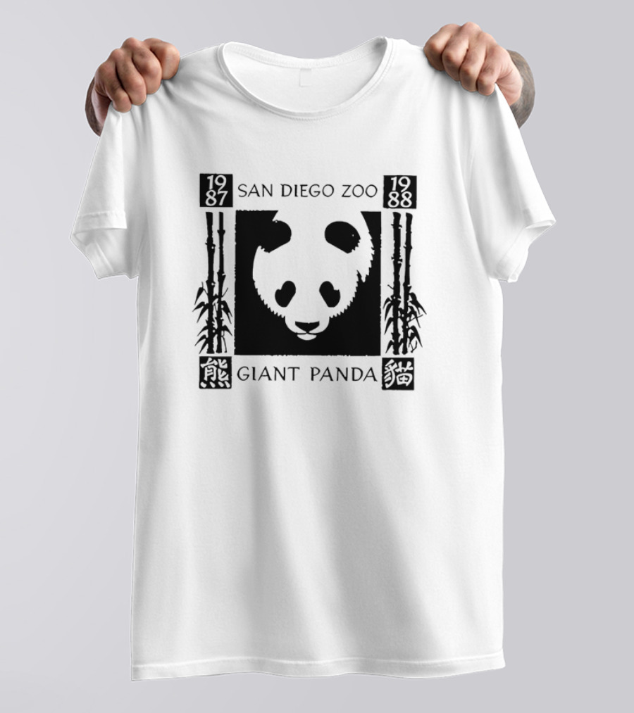 San Diego Zoo 1987-1988 Giant Panda Tom DeLonge T-Shirt