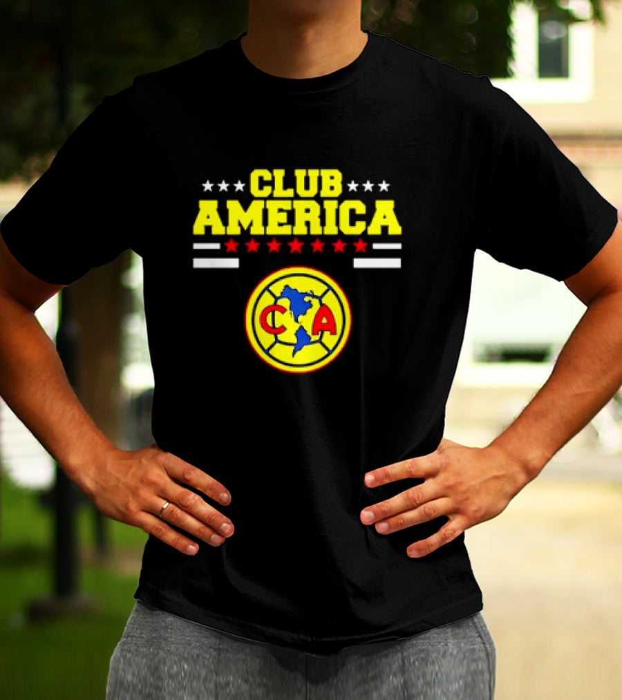 Club America Stars And Stripes Exclusive Collection CA T-Shirt