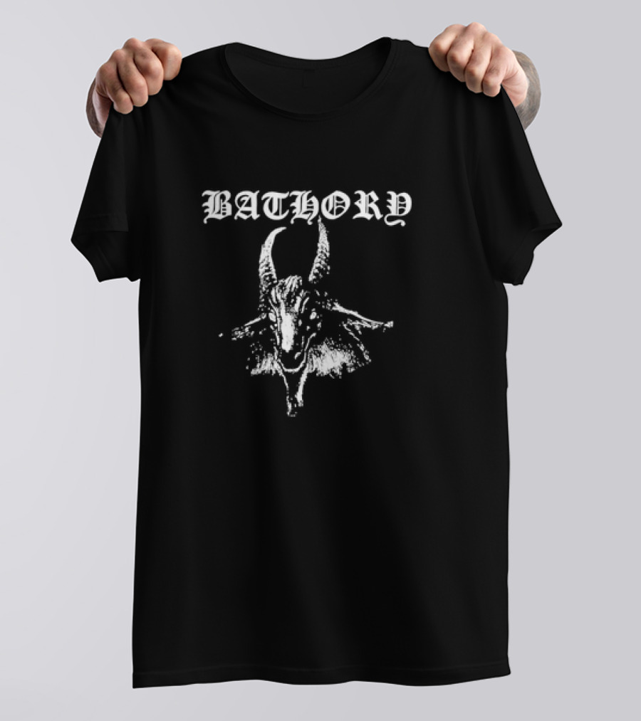 Bathory Goat Devil Night Shift Indie T-Shirt