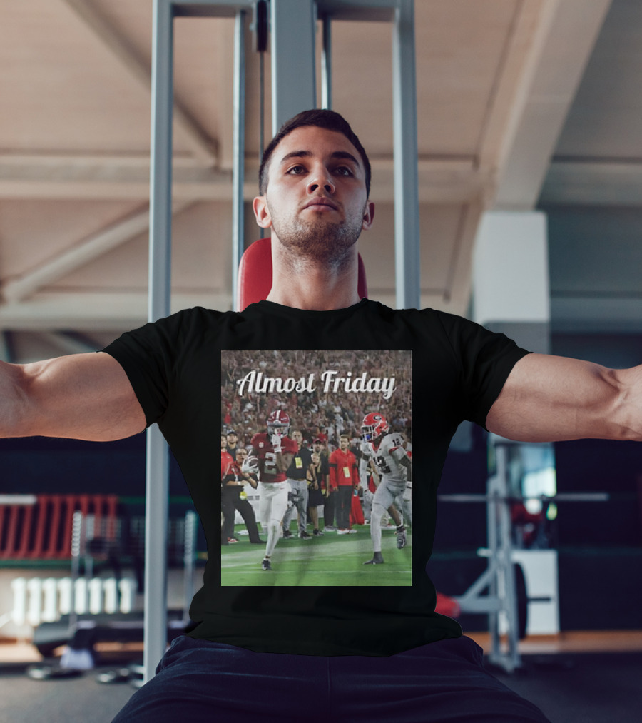 Almost Friday Ryan Williams Alabama Football Action T-Shirt