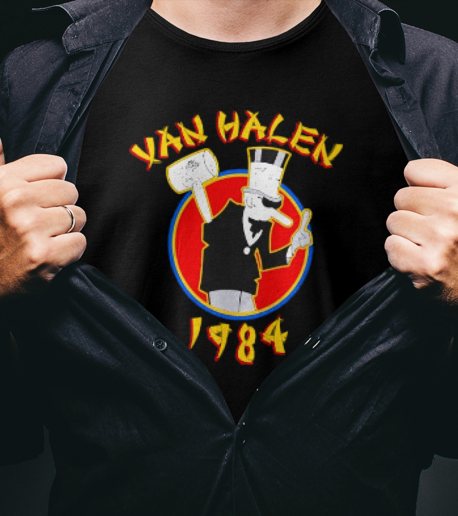 Van Halen 1984 Vintage Rock Band Retro T-Shirt