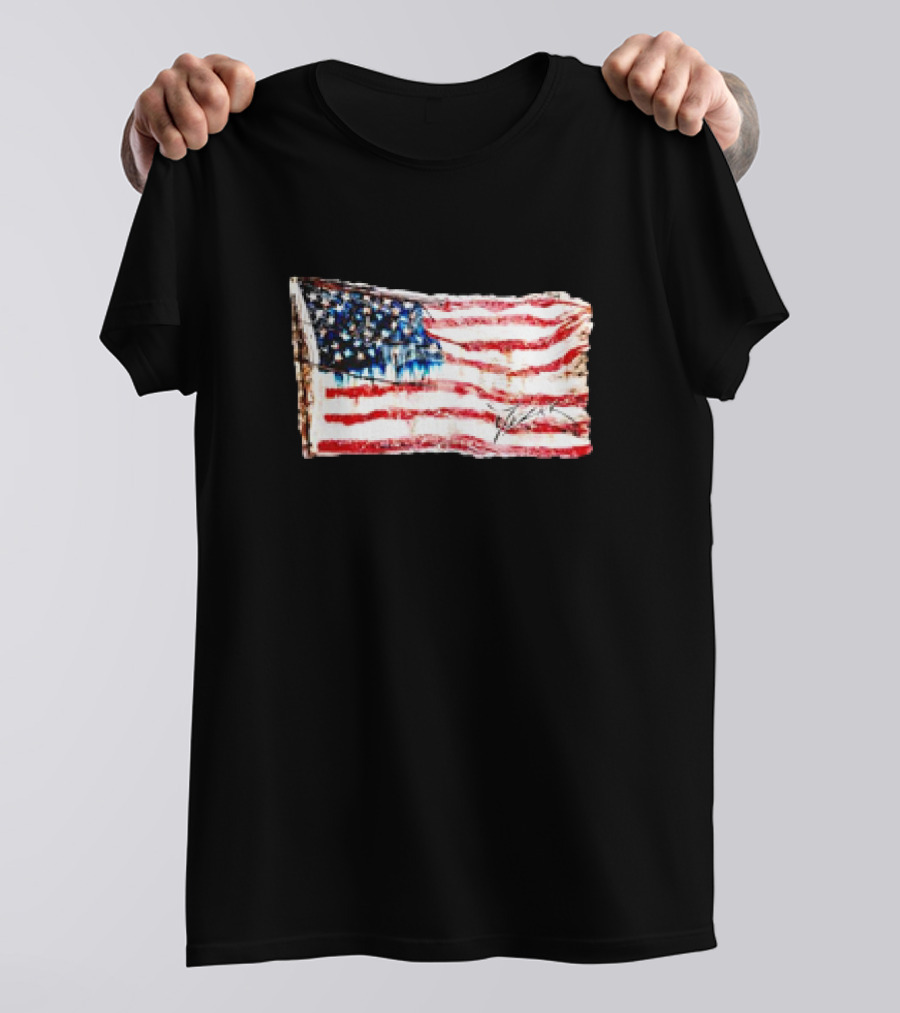 Mezak Art Old Glory US Flag Classic American T-Shirt