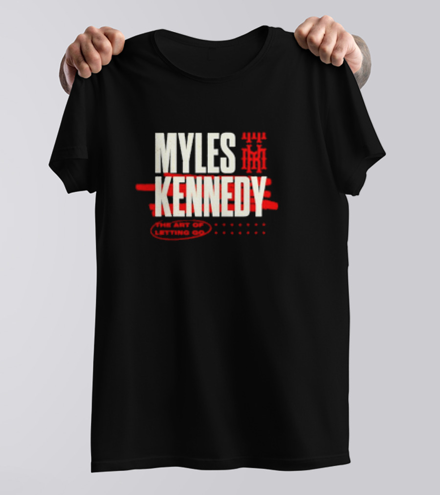 Myles Kennedy The Art Of Letting Go Retro T-Shirt