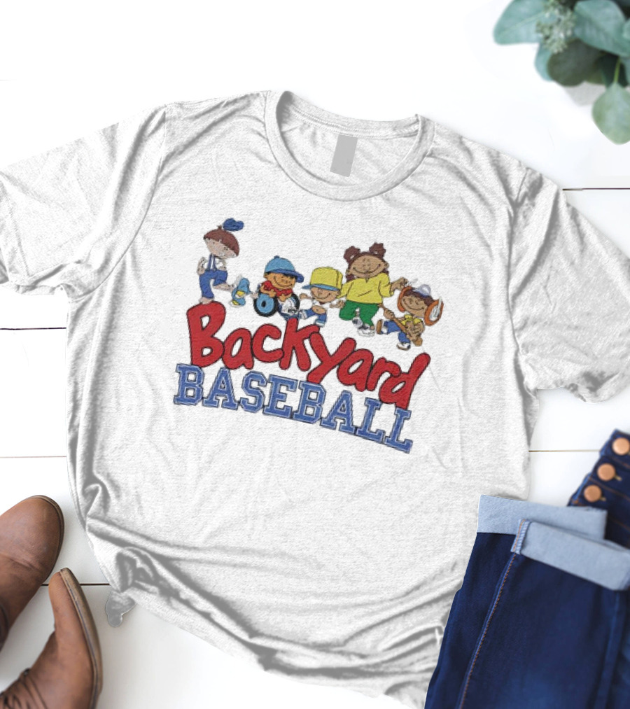 Backyard Baseball Vintage Characters T-Shirt