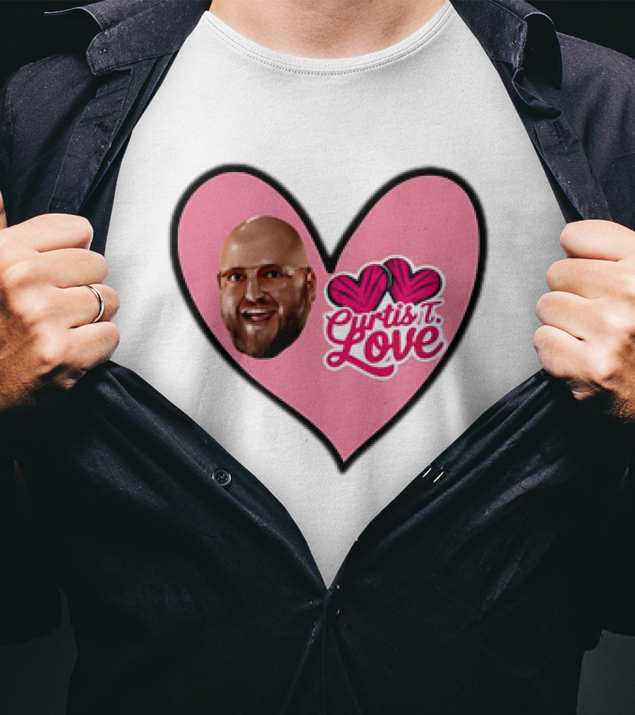 Curtis Axel WWE Curtis I Love Heart T-Shirt