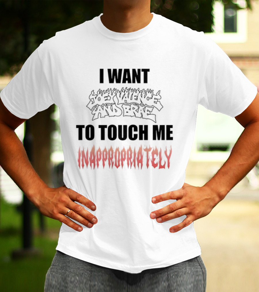 I Want Joey Valence And Brae To Touch Me Inappropriately T-Shirt