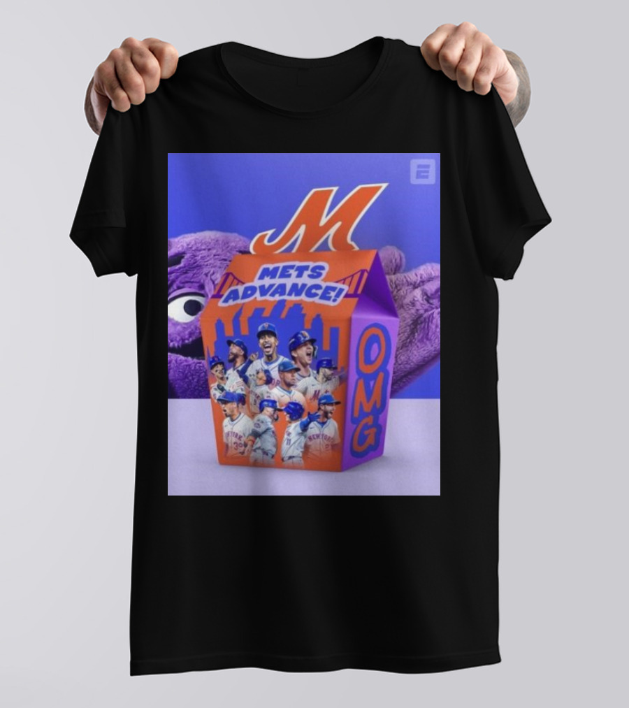 OMG Mets Advance Moving On To The NLCS T-Shirt