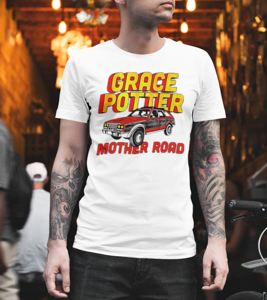 Grace Potter Mother Road Retro Car T-Shirt
