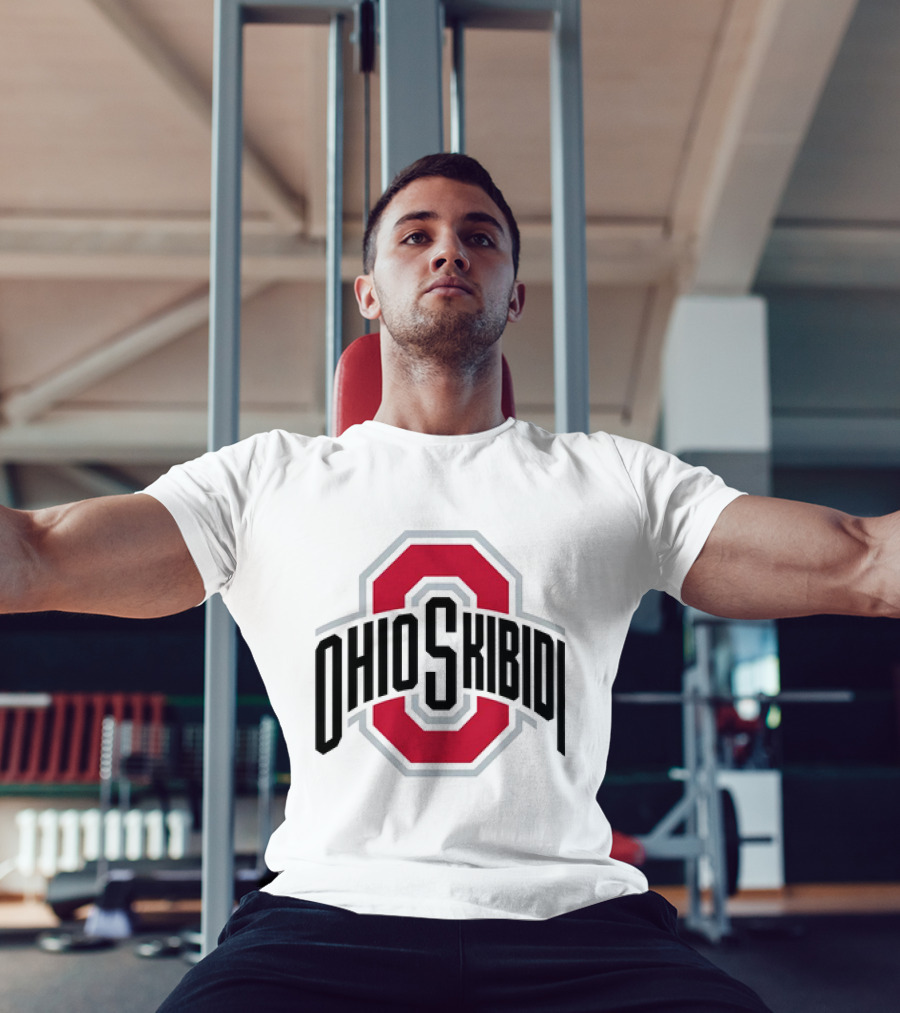 Ohio Skibidi Ohio State Buckeyes T-Shirt