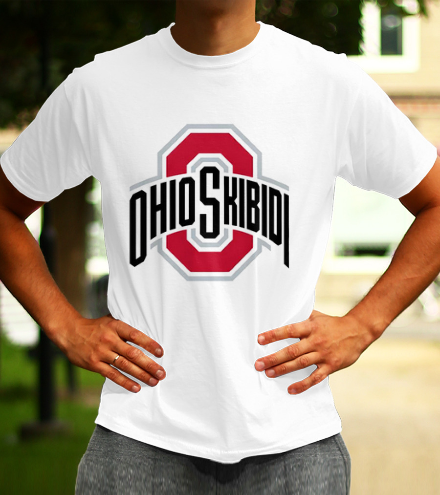 Ohio Skibidi Ohio State Buckeyes T-Shirt