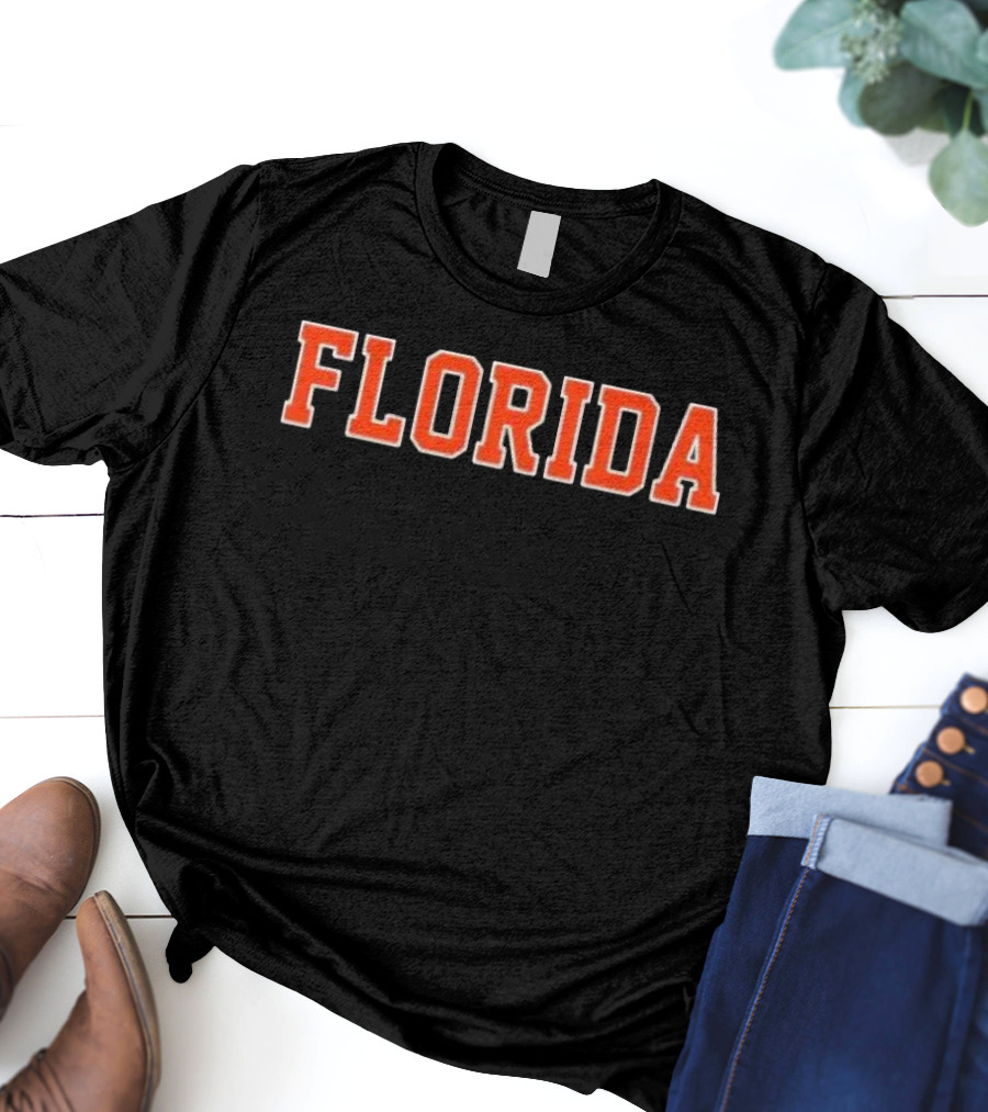 Florida Orange Retro T-Shirt