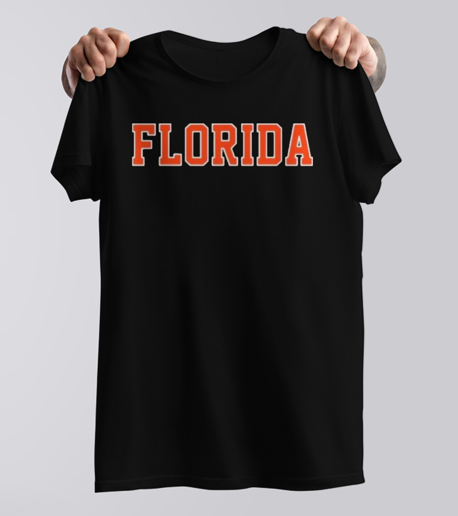 Florida Orange Retro T-Shirt