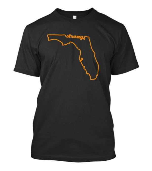 Strong Florida State Outline Classic T-Shirt