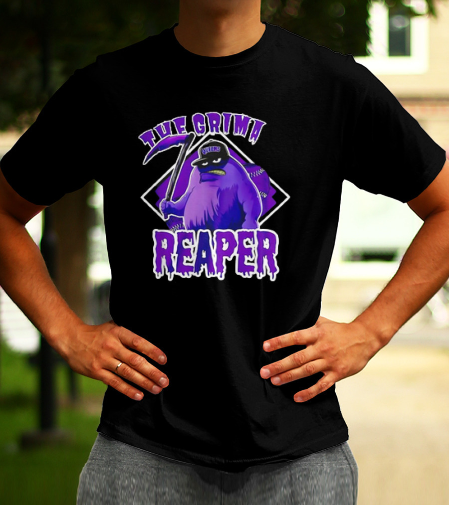 New York Mets The Grima Reaper Queens Baseball Character T-Shirt