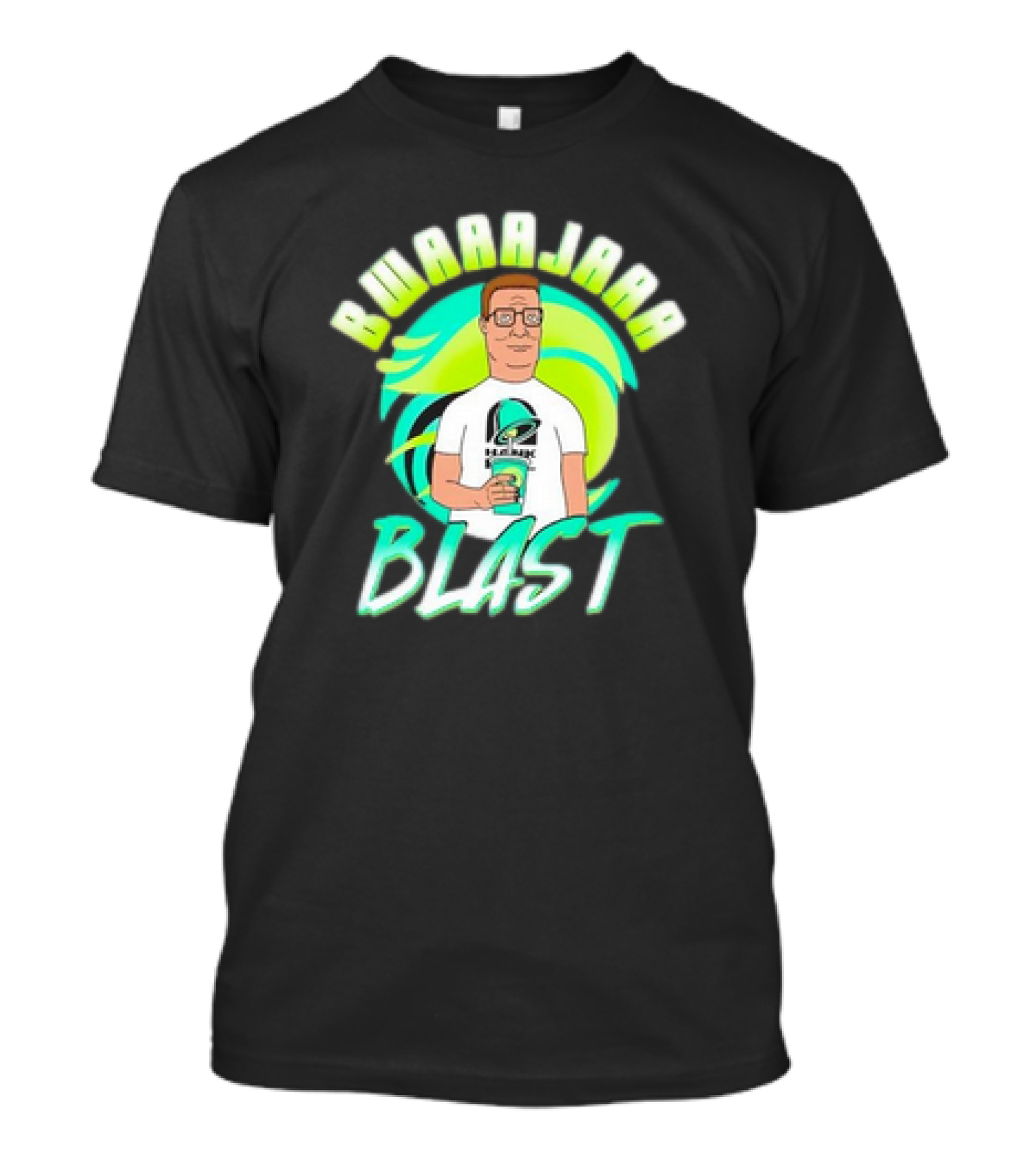 Bwaaajaa Blast Cartoon Retro H Fuel T-Shirt