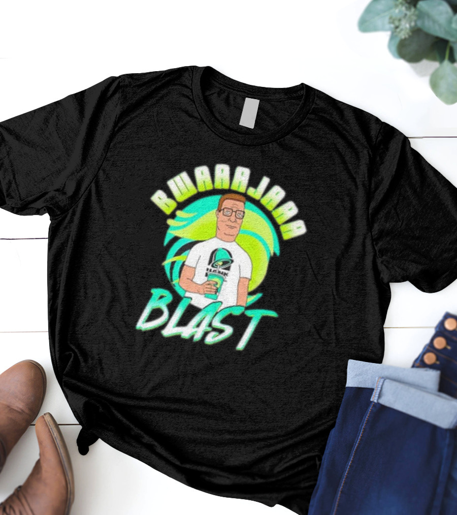Bwaaajaa Blast Cartoon Retro H Fuel T-Shirt