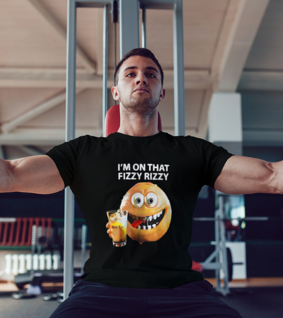 I’m On That Fizzy Rizzy Rizz Fizz Smiling Orange Drink T-Shirt