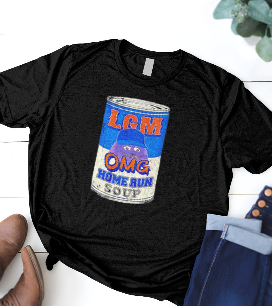 LGM OMG Home Run Soup New York Retro T-Shirt