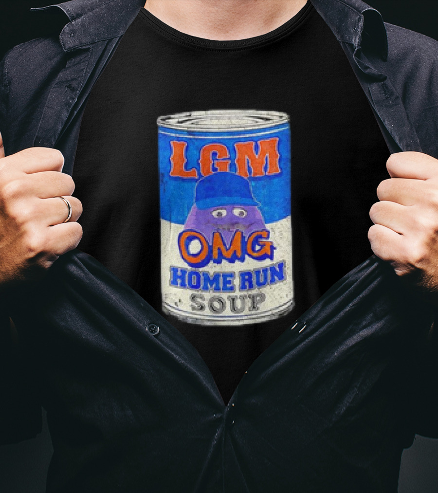 LGM OMG Home Run Soup New York Retro T-Shirt