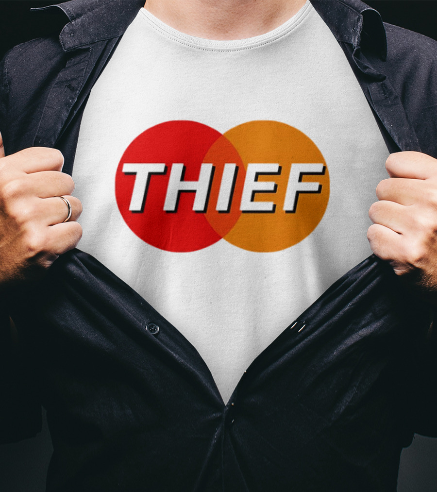 MasterCard Parody THIEF T-Shirt