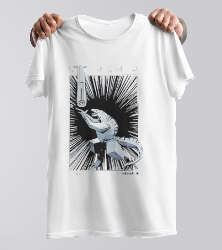 Starship Flight 5 Mecha Dinosaur Space Adventure T-Shirt