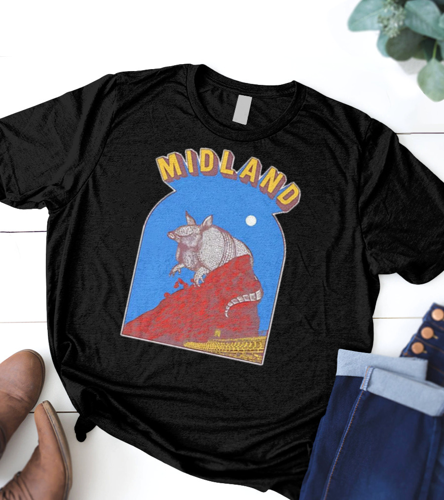 Midland Armadillo At Red Rocks Amphitheatre October 12 T-Shirt