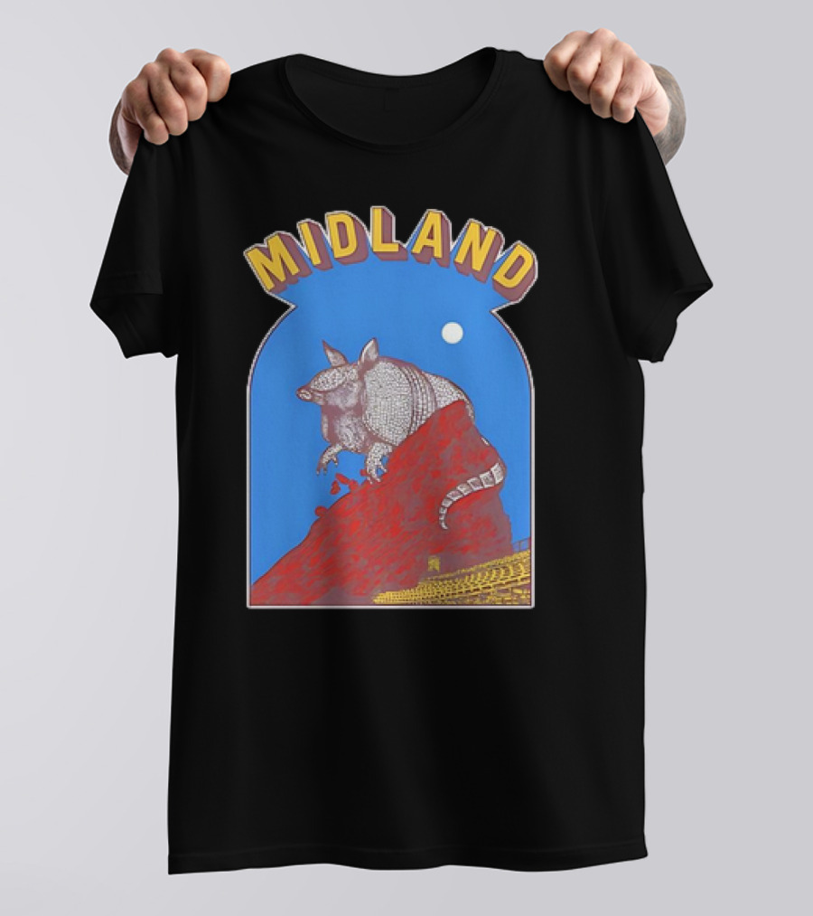 Midland Armadillo At Red Rocks Amphitheatre October 12 T-Shirt