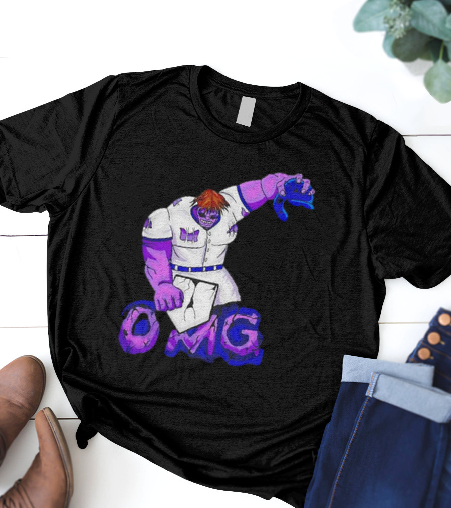 Omg New York Mets Winker Smash Postseason T-Shirt