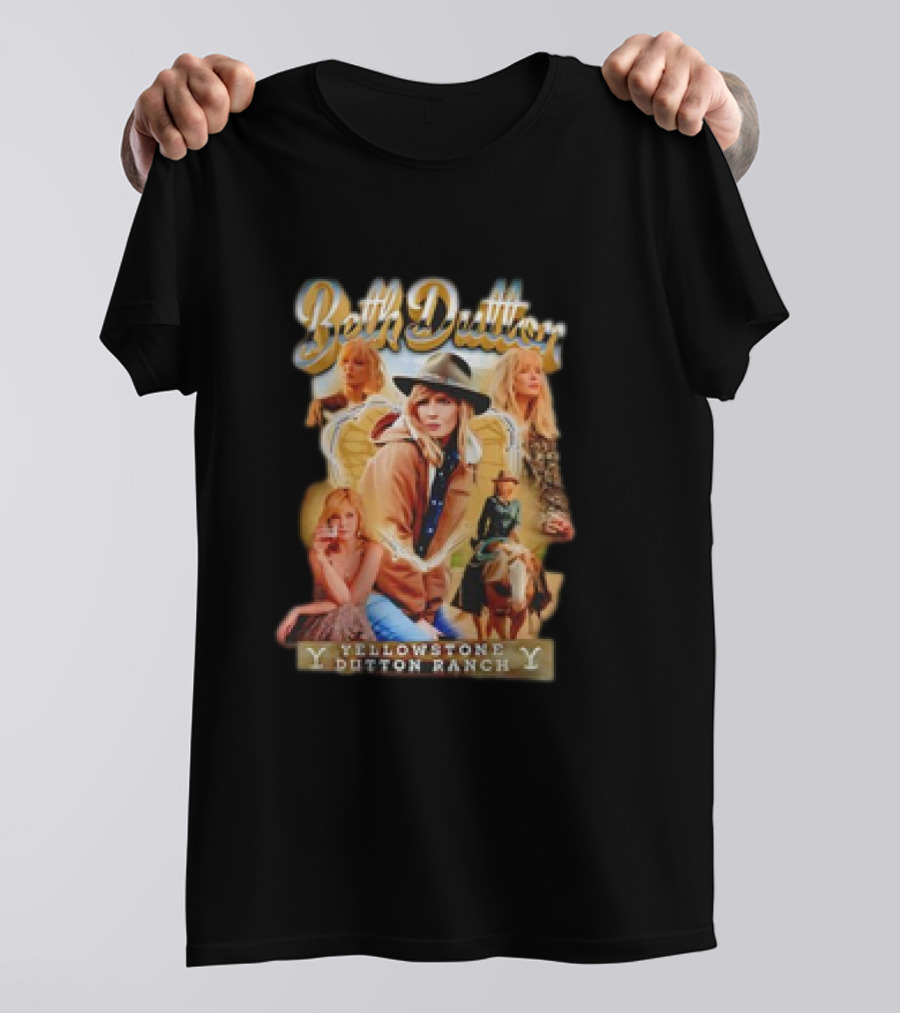 Beth Dutton Yellowstone Dutton Ranch Retro Heartthrob T-Shirt