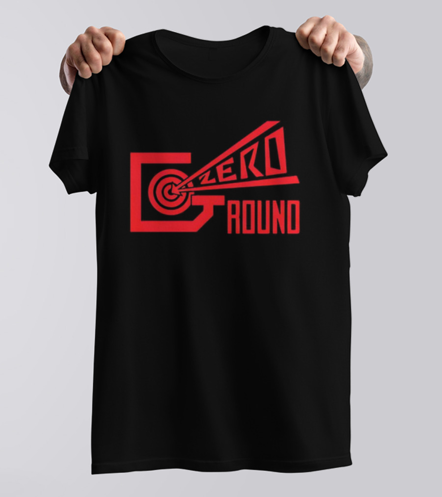Zero Ground Target Icon Red T-Shirt