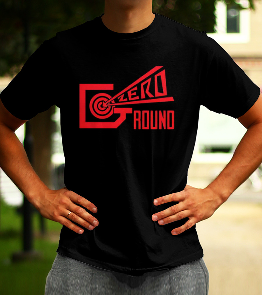 Zero Ground Target Icon Red T-Shirt