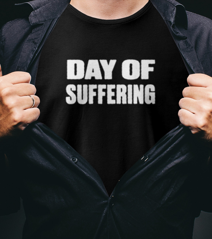 Day Of Suffering Visualize Industrial Collapse T-Shirt