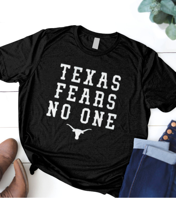 Texas Longhorns Football Texas Fears No One Vintage T-Shirt