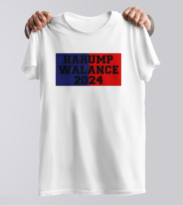 Harump Walance 2024 Harris Trump Walz Vance Funny 2024 Political Humor T-Shirt