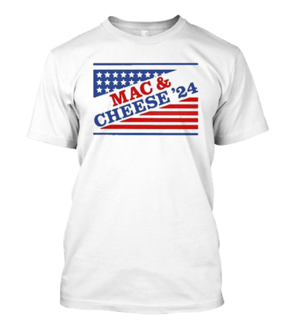 MAC And CHEESE '24 Vintage Presidential Campaign Style T-Shirt