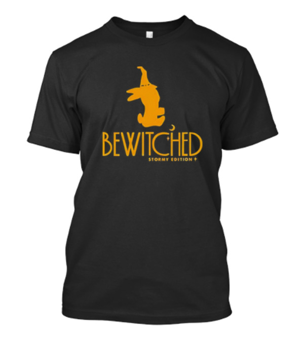 Bewitched Stormy Edition Retro Yellow Witch T-Shirt