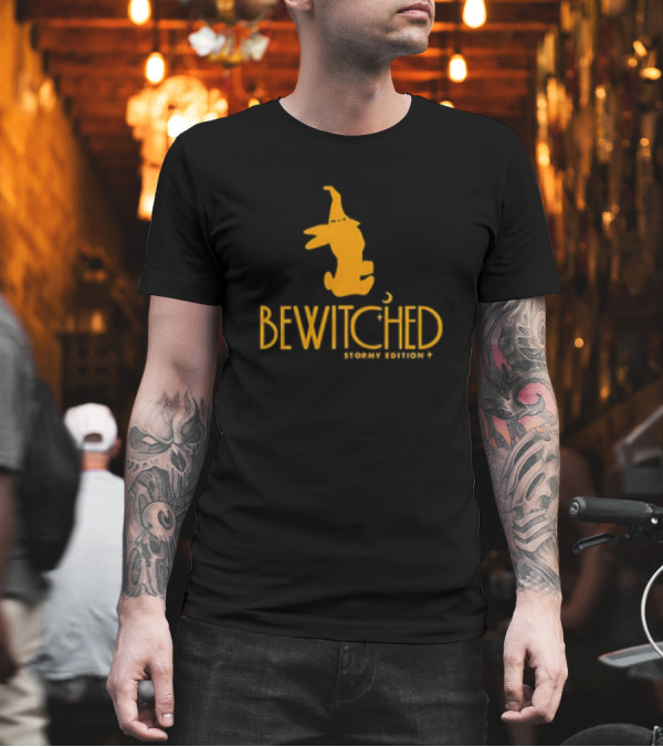 Bewitched Stormy Edition Retro Yellow Witch T-Shirt