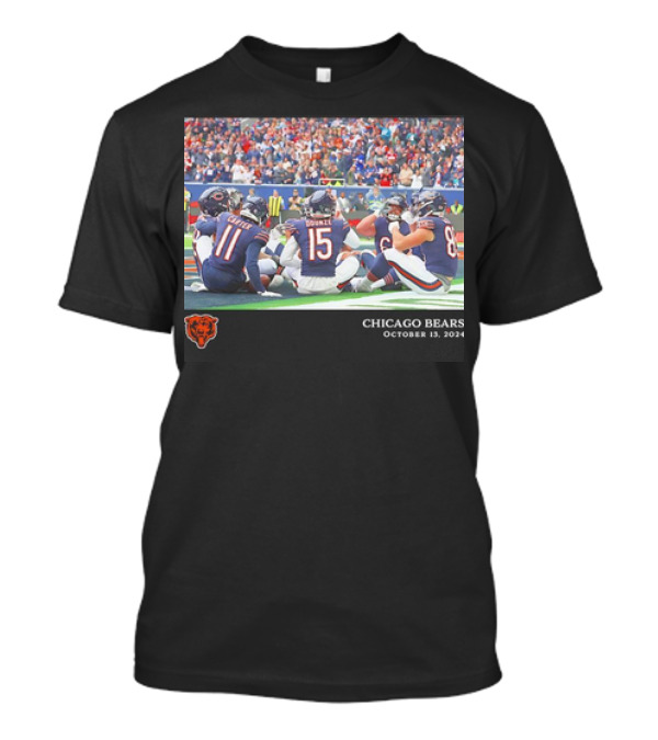 Chicago Bears NFL Game October 13 2024 Week 6 Flash Features T-Shirt