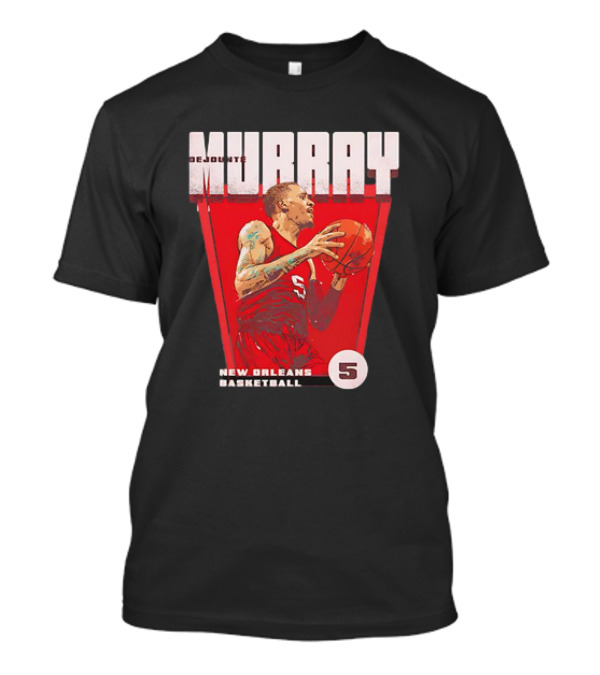 Dejounte Murray New Orleans Basketball Number 5 Vintage T-Shirt