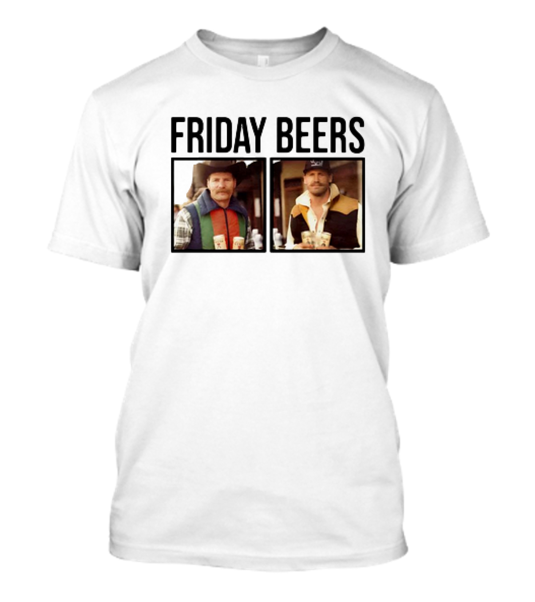 Friday Beers Chase Rice Duo Vintage Look T-Shirt