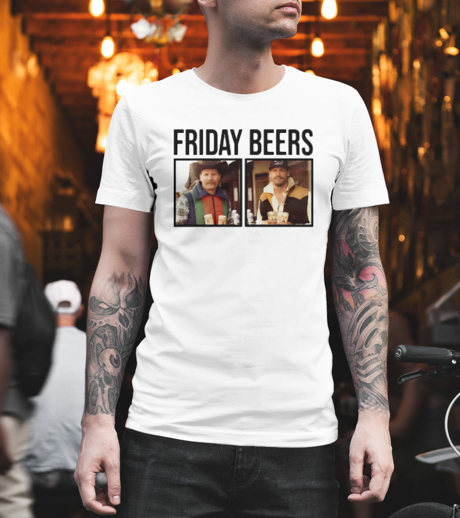 Friday Beers Chase Rice Duo Vintage Look T-Shirt