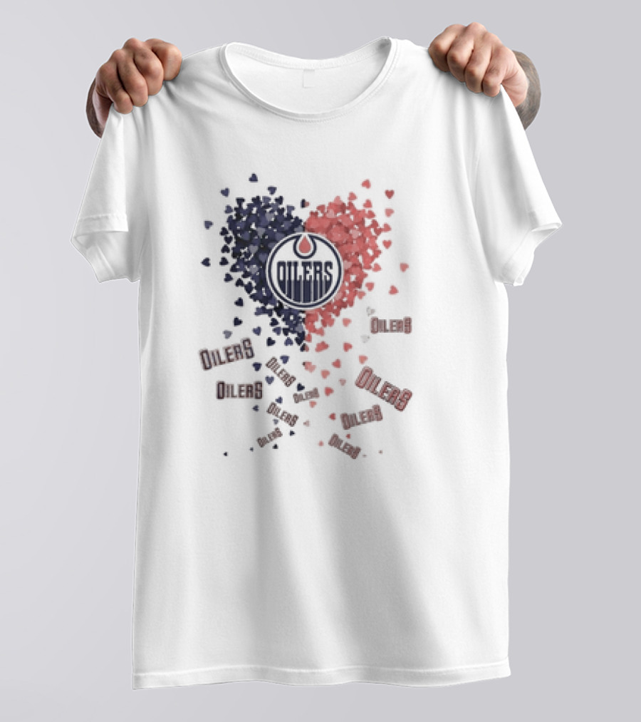 Edmonton Oilers Heart Oilers Passionate Oilers Oilers Oilers T-Shirt