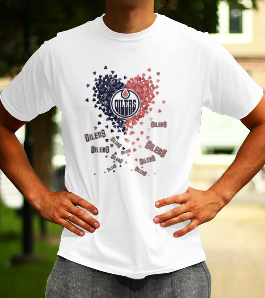 Edmonton Oilers Heart Oilers Passionate Oilers Oilers Oilers T-Shirt