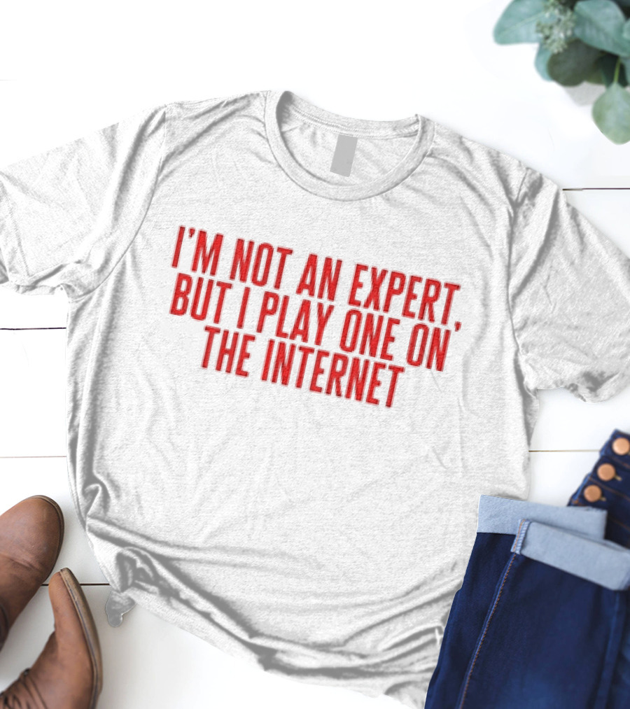 I'm Not An Expert But I Play One On The Internet T-Shirt