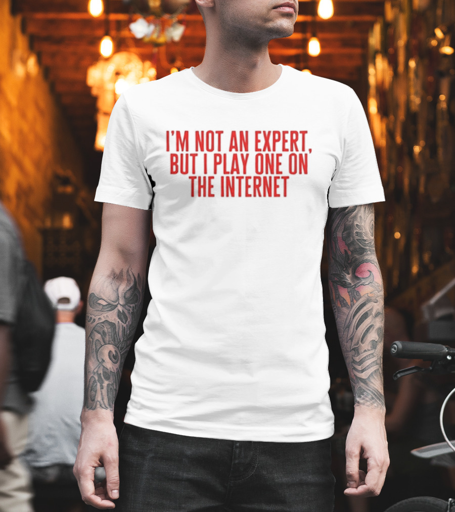 I'm Not An Expert But I Play One On The Internet T-Shirt