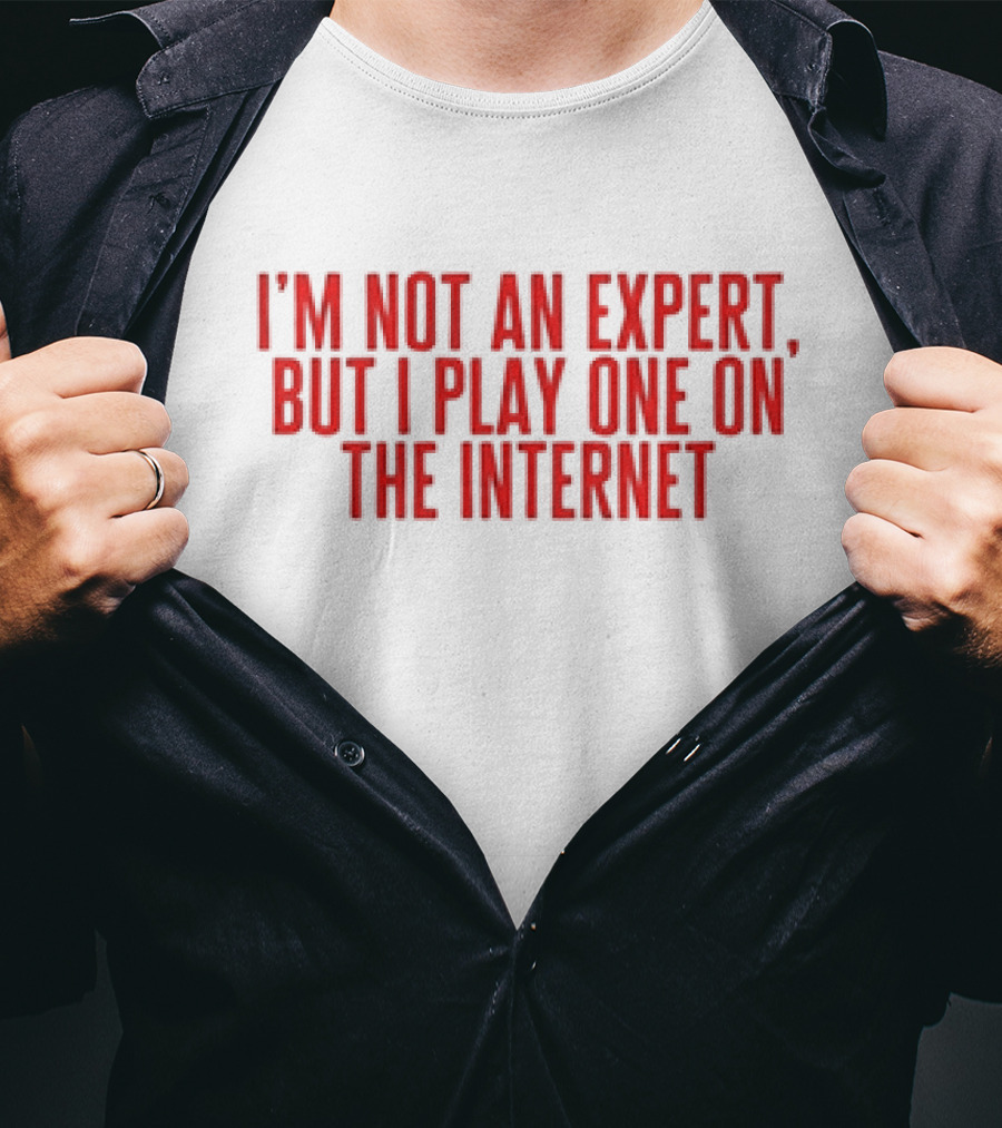 I'm Not An Expert But I Play One On The Internet T-Shirt